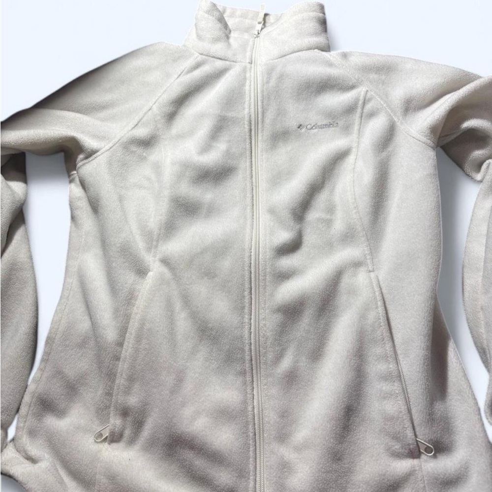 Columbia Women's White Fleece Jacket